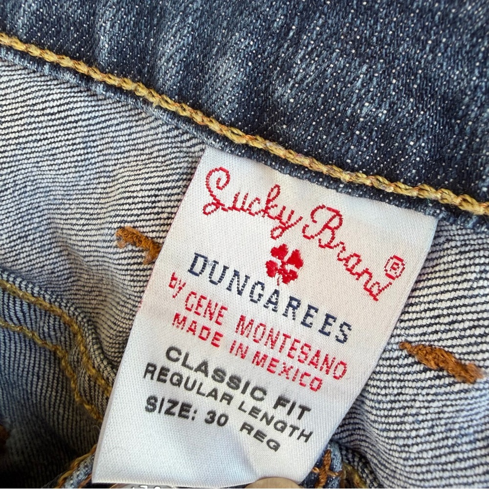 Woman’s Vintage Lucky Brand🍀 Denim Jeans Size 30 - Picture 7 of 11